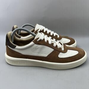 Cole Haan Grand Crosscourt Modern Turf Sneakers Men Size 10 M White Brown Shoes